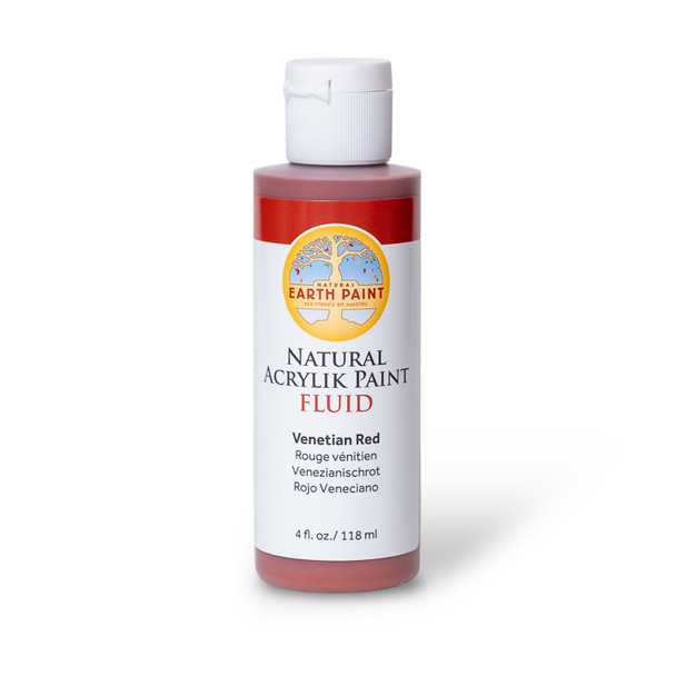 Natural Fluid Acrylik - 4 oz - Venetian Red