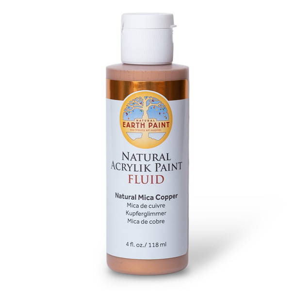 Natural Fluid Acrylik - 4 oz - Copper Mica