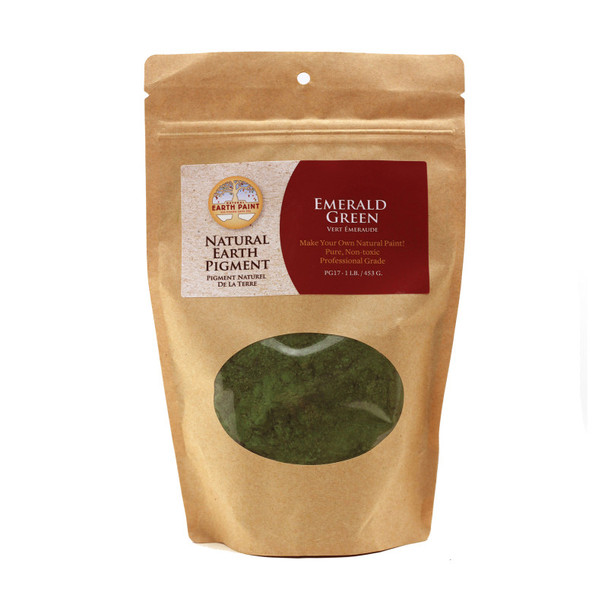 Earth & Mineral Pigments -Emerald Green - 1 lb.