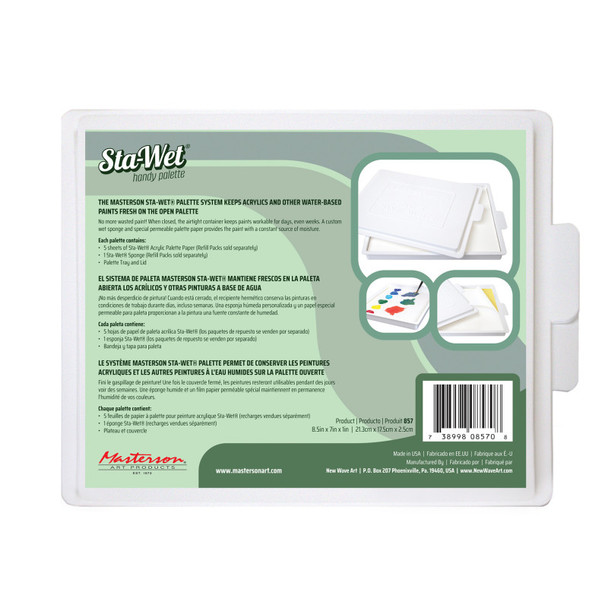 Sta-Wet Handy Palette Sta-Wet Handy Palette