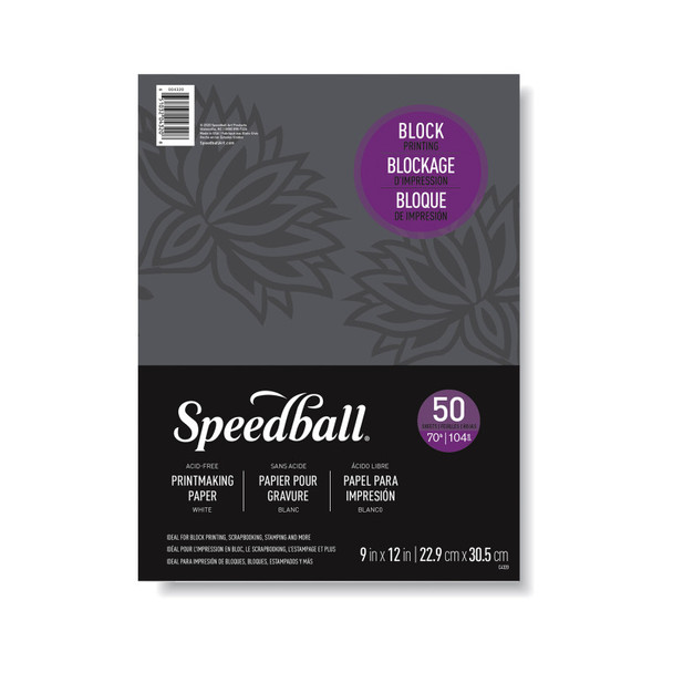Printmasters™ Speedball® Printmaking Paper, 9" x 12"