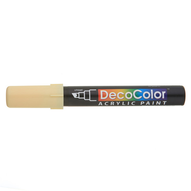 DecoColor® Acrylic Paint Pen, 315-S, Chisel Tip, Pale Orange #16
