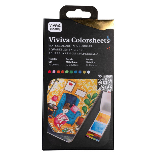 Viviva Colorsheets - Metallic Set
