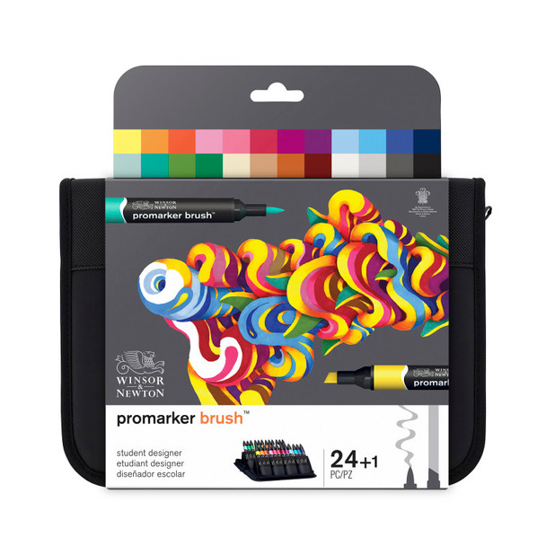 WN ProMarker Brush 24 Student Designer Wallet