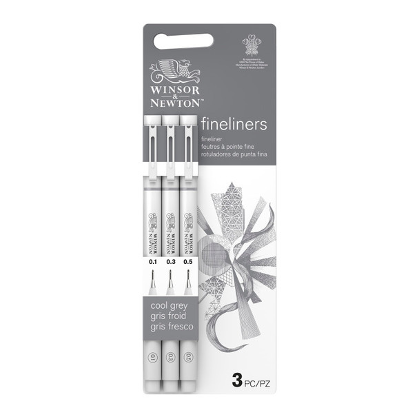 WN FineLiner - Cool Grey - Set of 3 (Assorted)