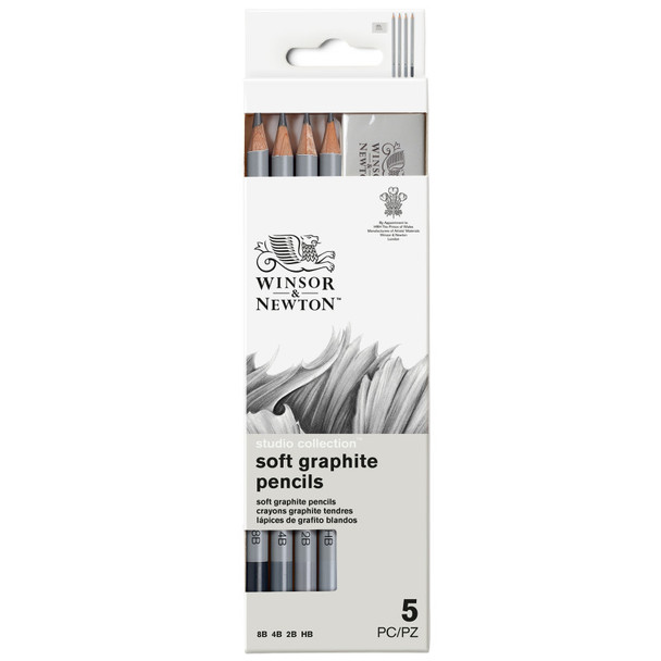 WN Studio Collection Graphite Pencil Set - Soft - 5pc