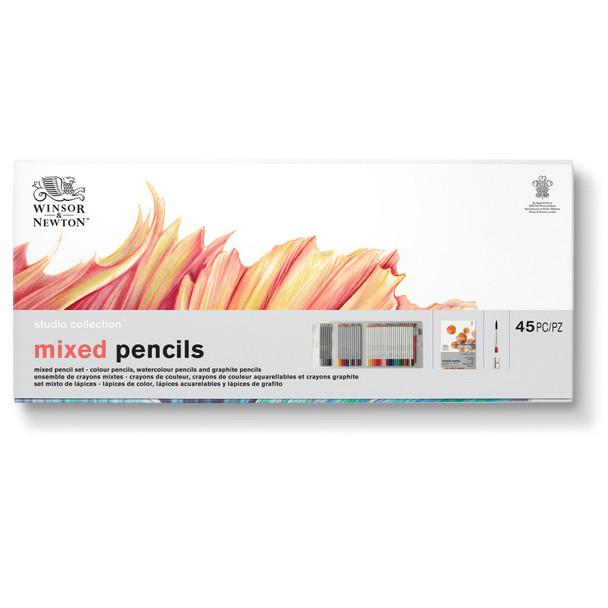 WN Studio Collection Mixed Pencil Box Set - 45pc