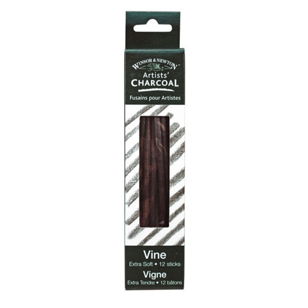 Artists' Vine Charcoal Extra-Soft - box of 12 sticks Artists' Vine Charcoal Extra-Soft - box of 12 sticks