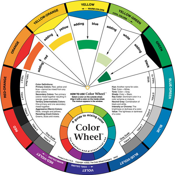 Color Wheel, 9-1/4" Diameter