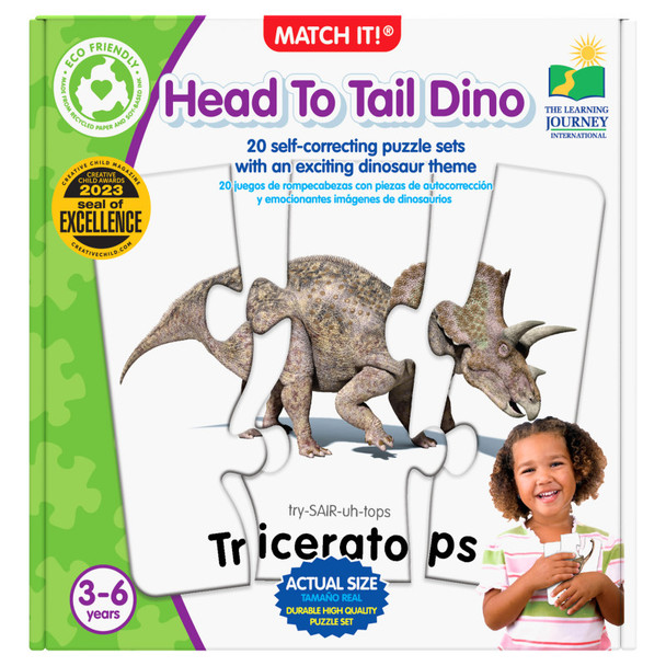 Match It! - Head to Tail Dinos
