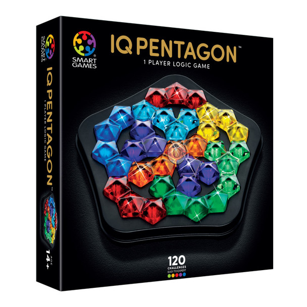 IQ Deluxe: Pentagon 1 Player Logic Game