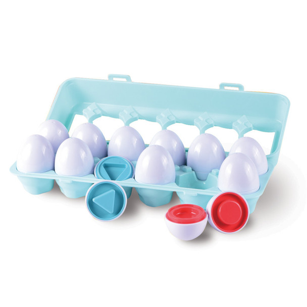 Shape & Color Puzzle Eggs