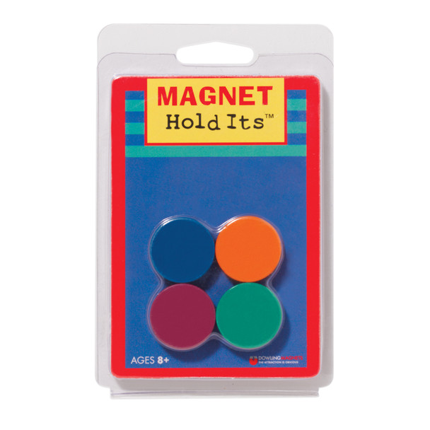 Ceramic Disc Magnets, 1", Pack of 8