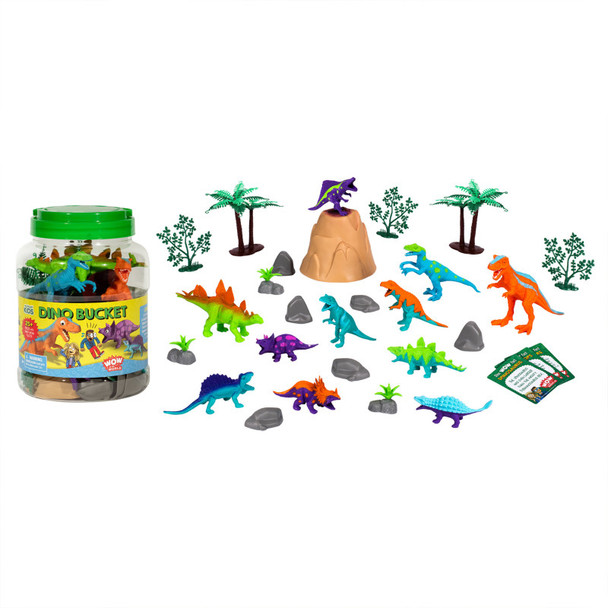 WOW in the World Dinosaurs Bucket WOW in the World Dinosaurs Bucket