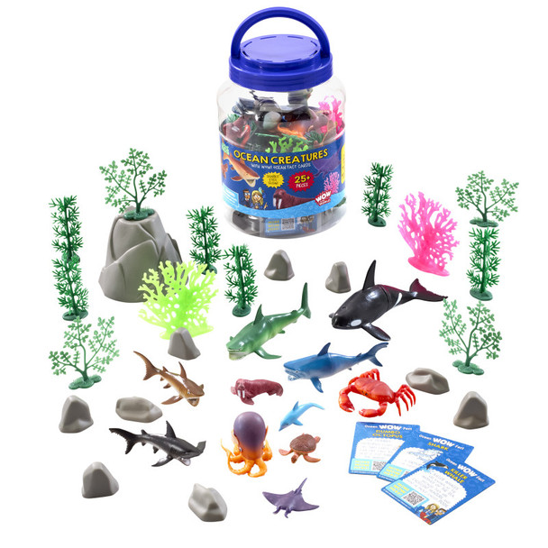WOW in the World Ocean Animal Buckets WOW in the World Ocean Animal Buckets