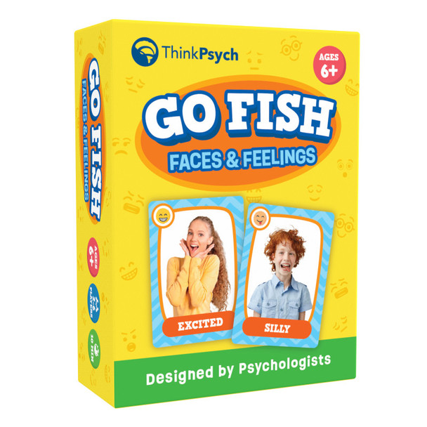 Go Fish - Faces & Feelings Social Emotional Learning Card Game for Kids