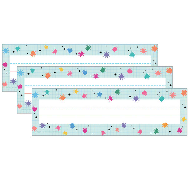Retro Remix Name Plates, 36 Per Pack, 3 Packs