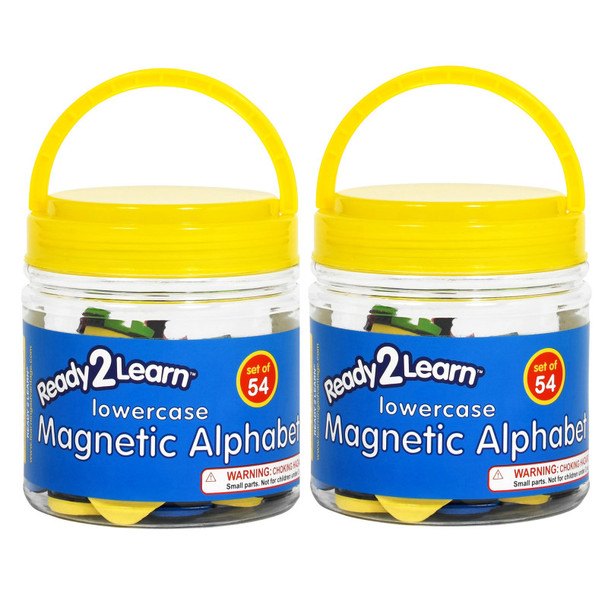 Magnetic Alphabet, Lowercase, 54 Per Set, 2 Sets