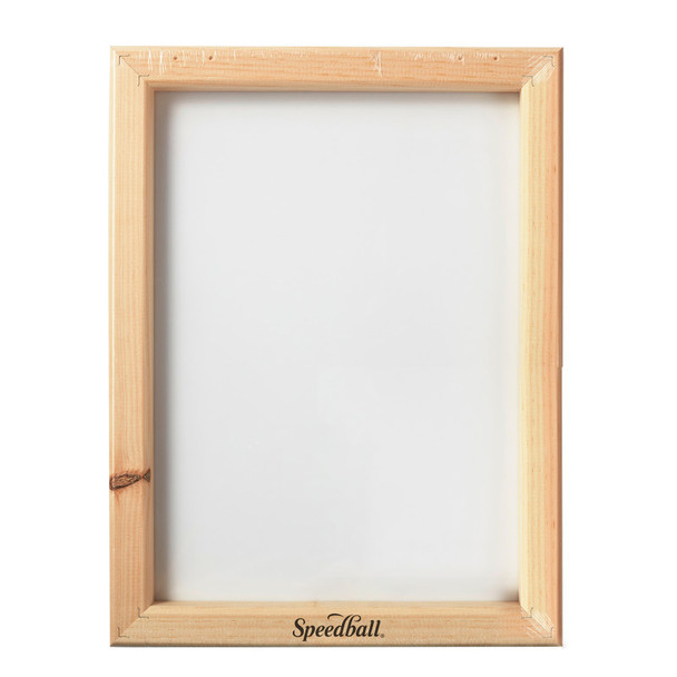 Wood Screen Printing Frame, 110 Mesh, 12x16 in