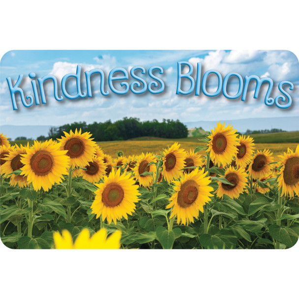 The Original Fun Mat® Computer Mouse Pad, 11.75x8 in, Kindness Blooms, Sunflowers