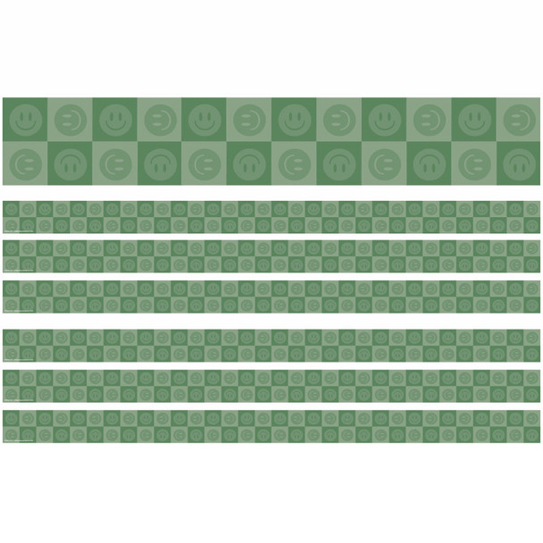 Green Smiles Deco Trim, 37 Feet Per Pack, 6 Packs
