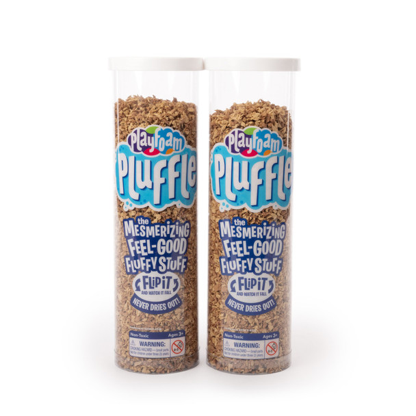 Playfoam Pluffle Sand Sensory Bin Filler, 2 Pack