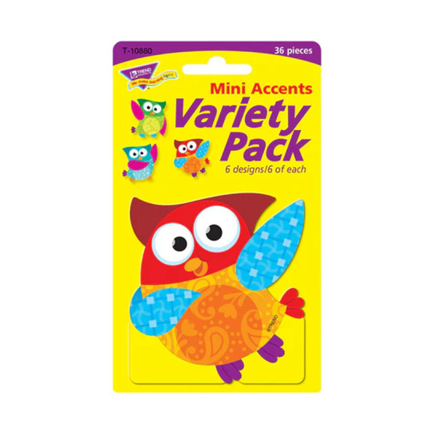 Owl-Stars!® Mini Accents Variety Pack, 36 ct