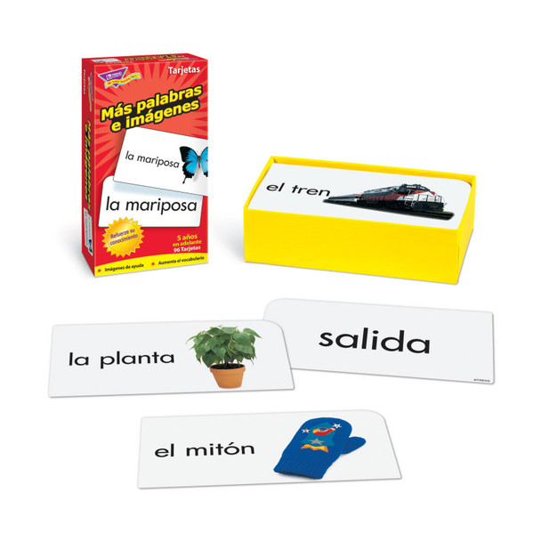 Más palabras e imágenes (SP) Skill Drill Flash Cards