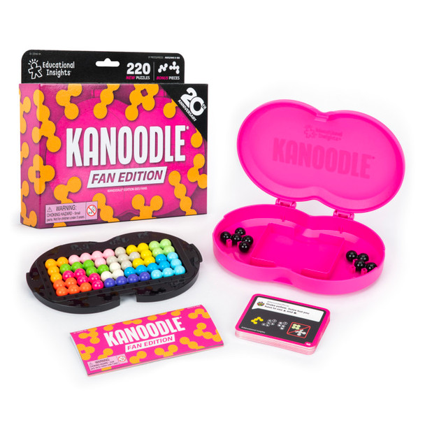 Kanoodle 20th Anniversary Edition Brain Teaser, Magenta