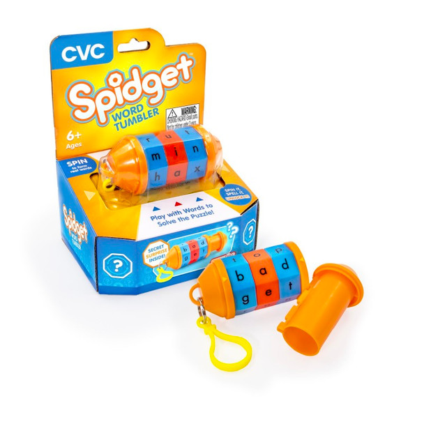 CVC Spidget Word Building Fidget