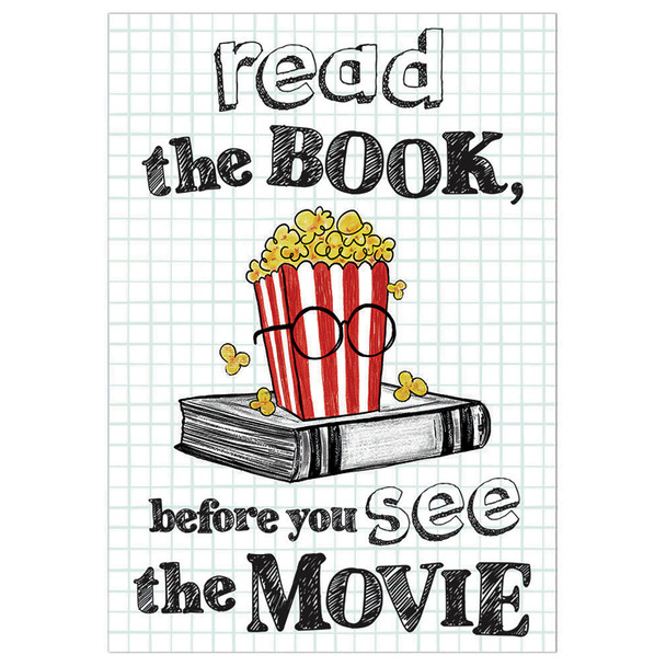 Read the Book Before the Movie Poster, 13" x 19"