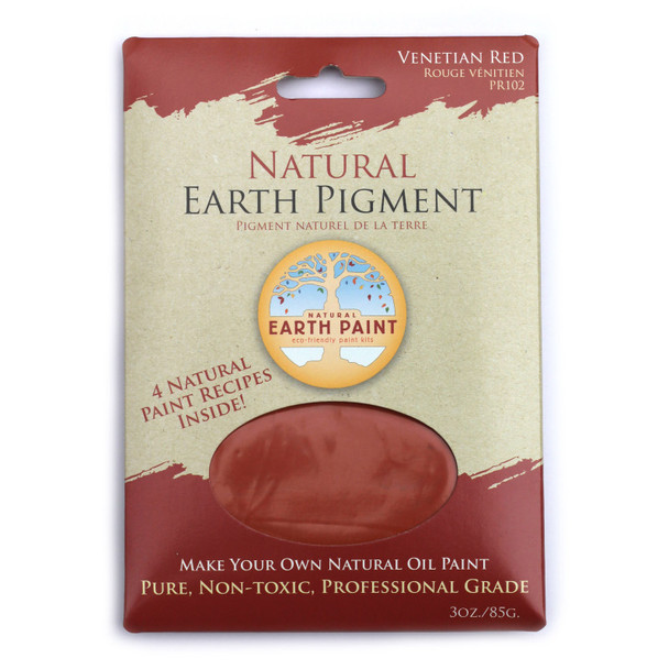 Earth & Mineral Pigment, Venetian Red, 3 oz