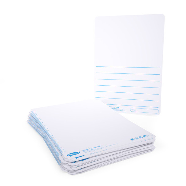 A4 Picture Story Dry Erase Whiteboards, Pack of 35