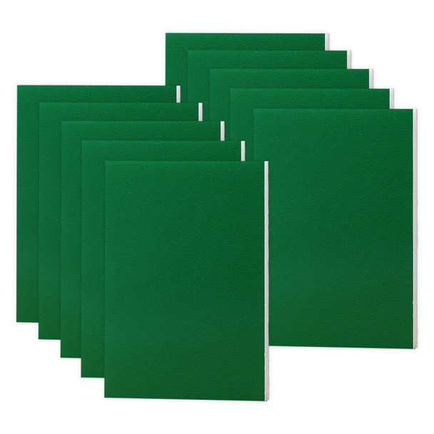 Foam Board, Green, 20 x 30 in, Pack of 10