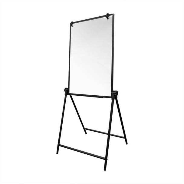 Double-Sided Magnetic Dry Erase Adjustable Swivel Easel, 24 x 36 in