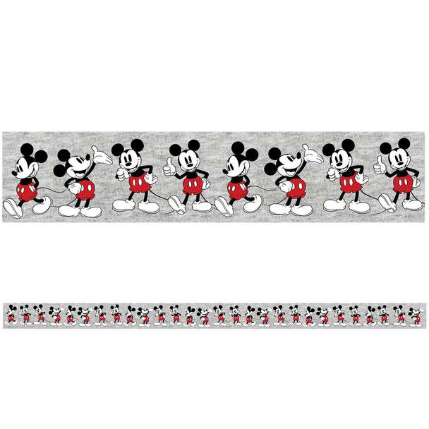 Mickey Mouse Throwback Mickey Poses Deco Trim, 37 Feet