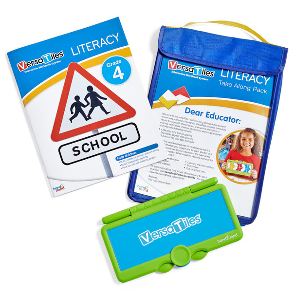 VersaTiles Literacy Take Along Pack, Grade 4