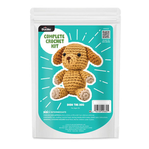 Amigurumi Dion the Dog Crochet Kit