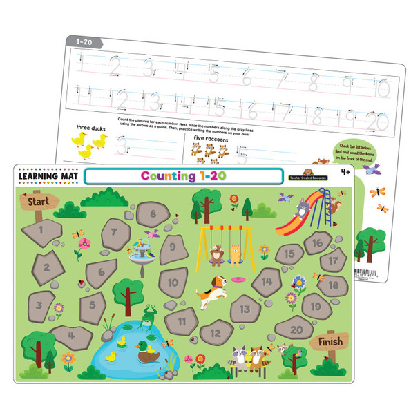 Counting 1–20 Learning Mat