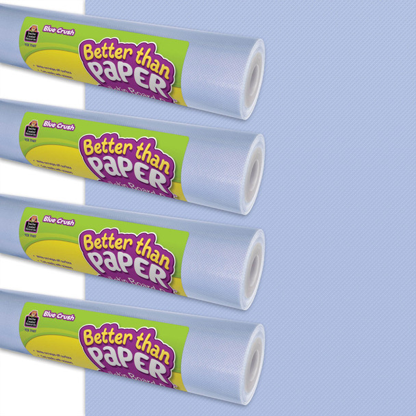 Blue Crush Better Than Paper® Bulletin Board Roll, 4 ft x 12 ft, 4-Pack