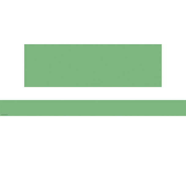 Green Crush Straight Border Trim