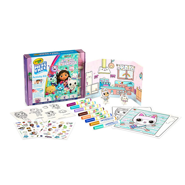 Gabby's Dollhouse Color Wonder Activity Kit