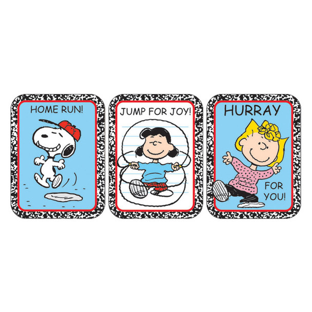 Peanuts® Motivational Sticker, Pack of 36