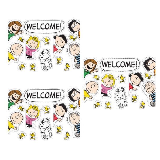 Peanuts Welcome Go-Arounds, 15 Pieces Per Set, 3 Sets