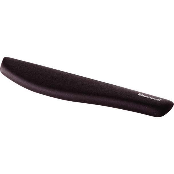 PlushTouch Foam Keyboard Wrist Rest with MICROBAN-Black