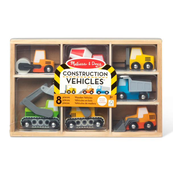 Wooden Construction Site Vehicles