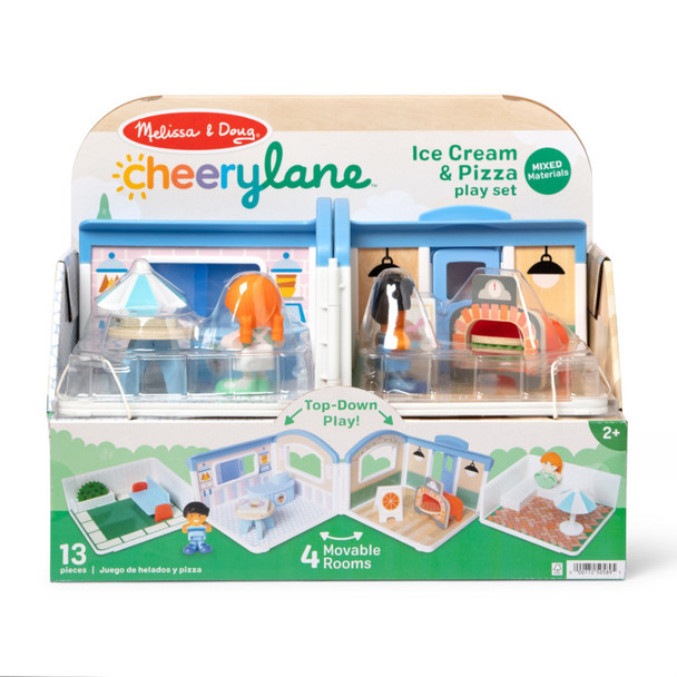 Cheery Lane Ice Cream & Pizza Play Set
