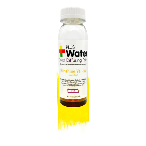 PlusWater Color Diffusing Paint, Sunshine Yellow