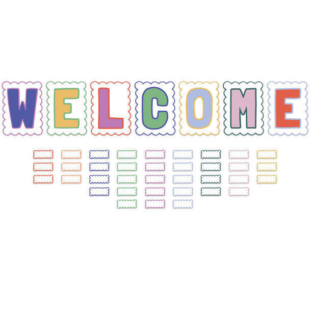 Color Crush Welcome Bulletin Board
