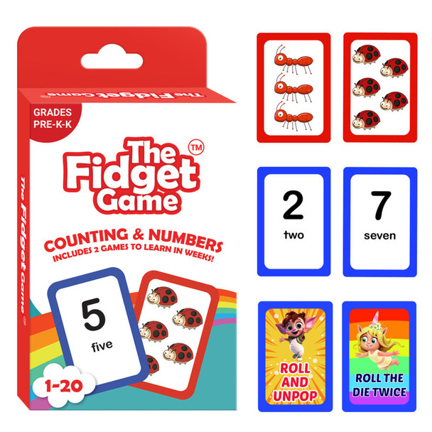 Counting and Numbers Card Pack, Pre-K and Kindergarten